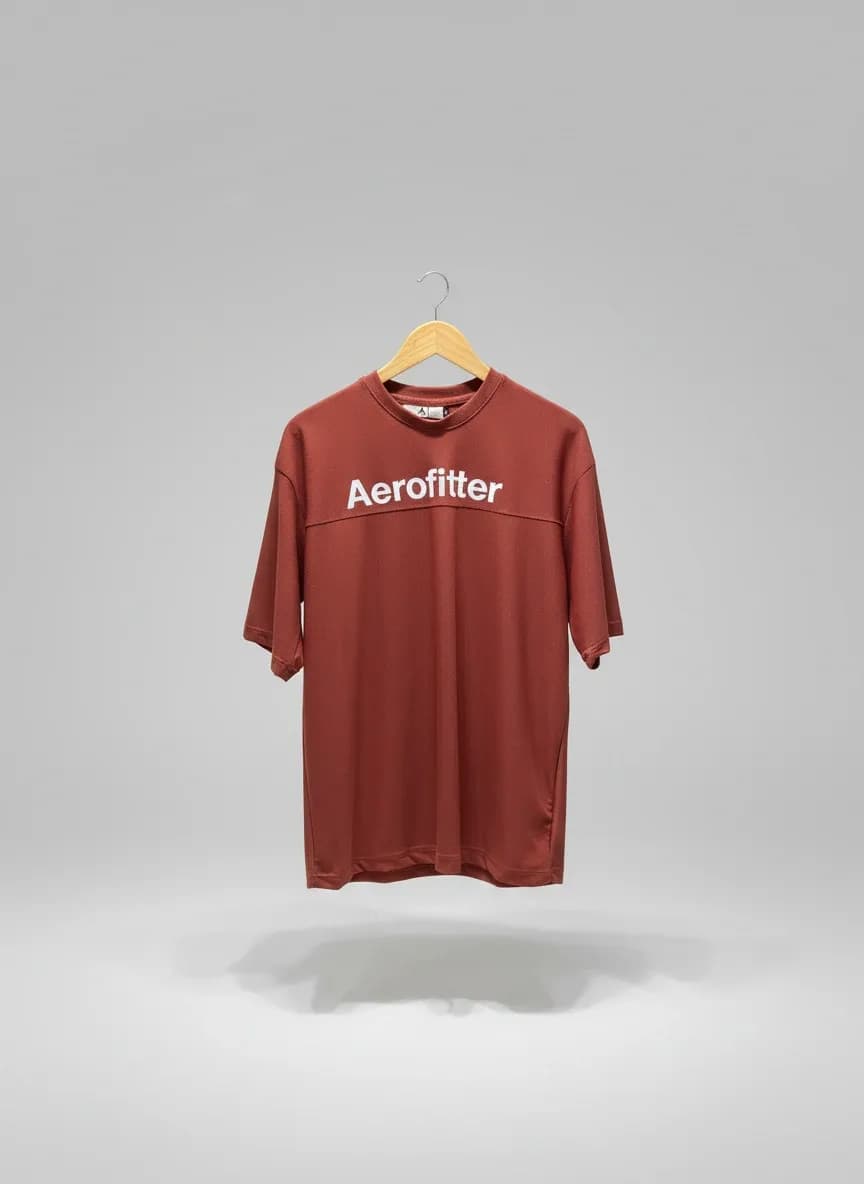 Aerofitter Drop T Shirt brown thumbnail 3