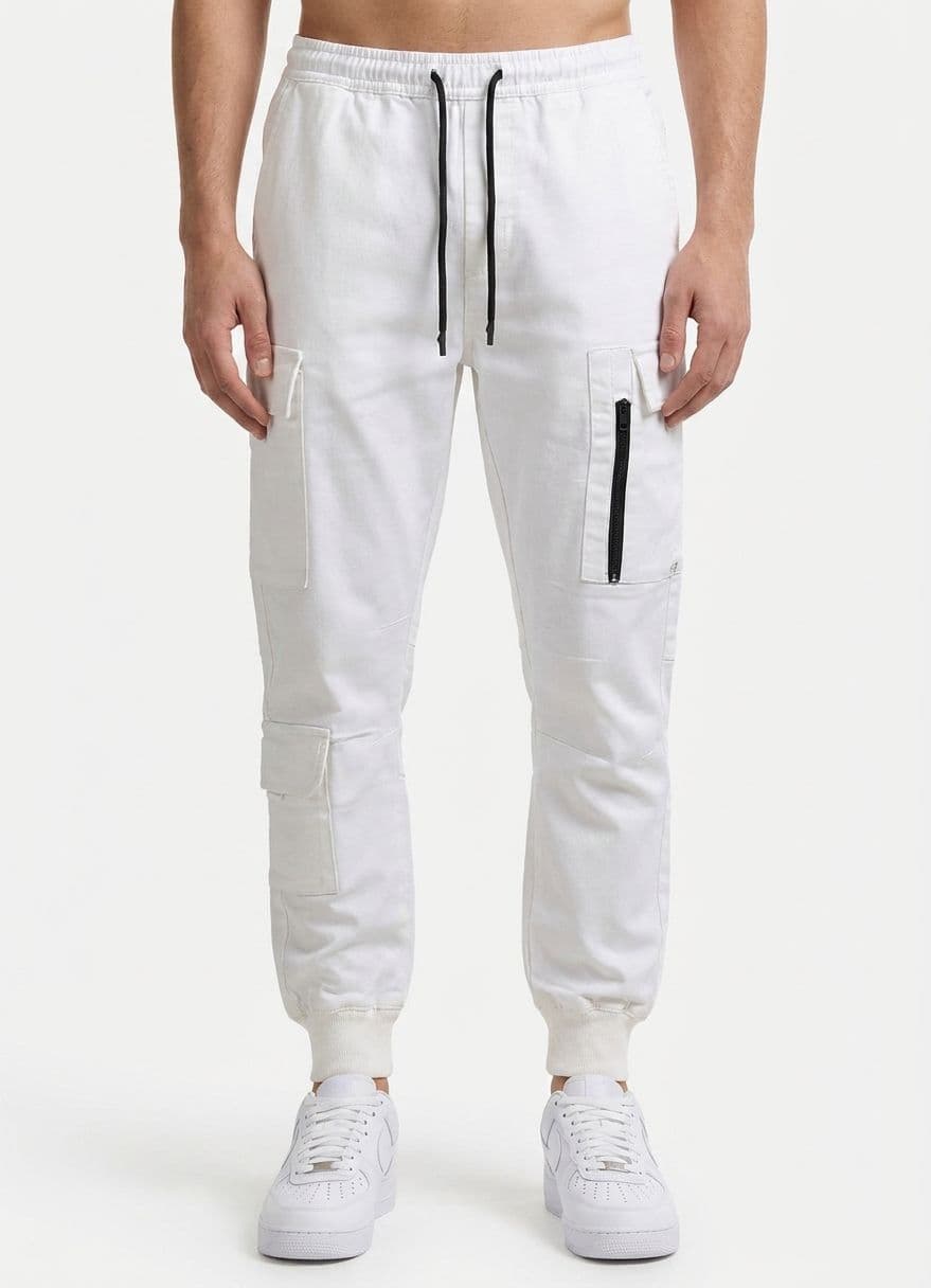 Ideas Men | cargo trouser | 100% original | premium quality | white