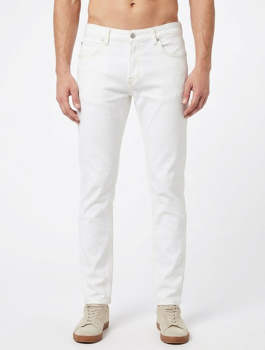 SPRINGFIELD | 100% GENIUNE | DENIM JEANS | SLIM FIT | EXPORT QUALITY | A+ GRADE | WHITE