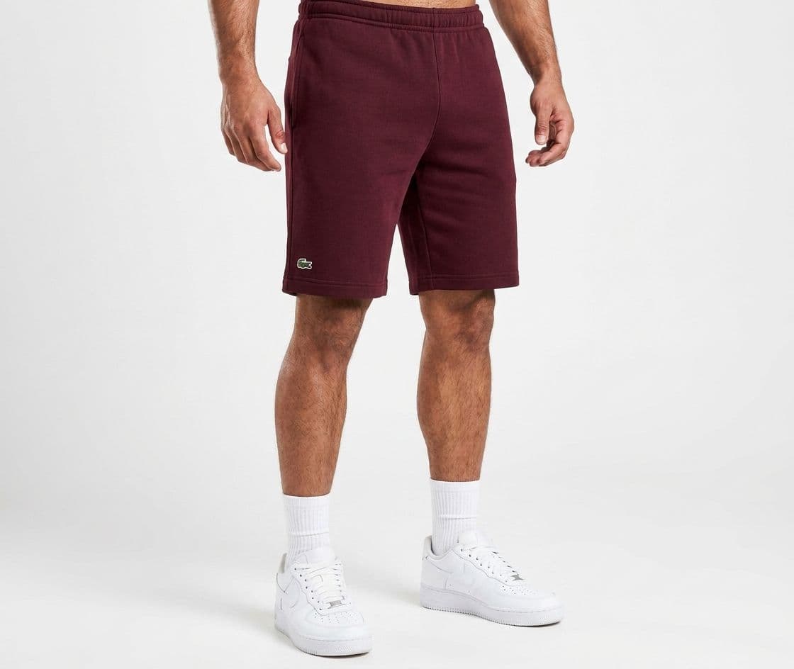 men branded short | crocodile logo | imported quality | maroon