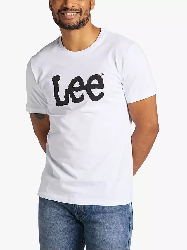 LEE | MENS |100% ORIGINAL T SHIRT  |  USE FOR SUMMER | WHITE