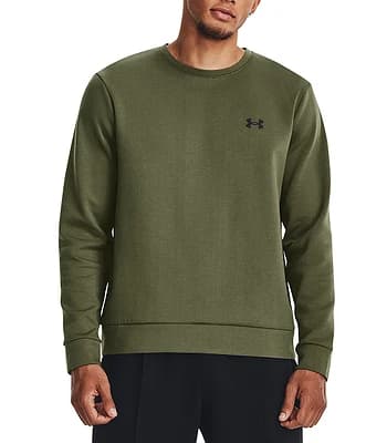 Men's Sweatshirt | Imported Fabric | Rubber Print | Olive Green
