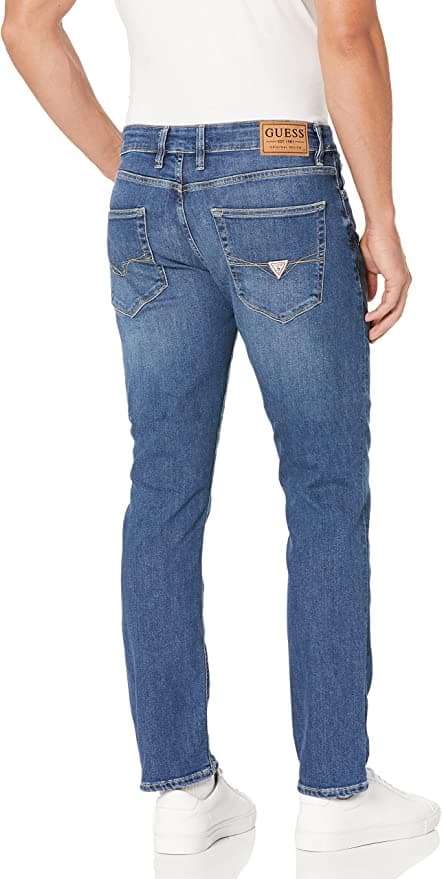 GUESS | CALIFORINIA | 100% ORIGINAL | DENIM JEANS | EXPORT QUALITY | SLIM FIT | BLUE thumbnail 3