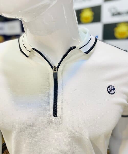 PULL & BEAR | PREMIUM QUALITY POLO | SHOULDER PANEL STYLE  | VERY ATTRACTIVE | WHITE thumbnail 3