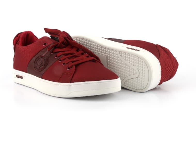 VERSACE | Imported Men Sneaker | MAROON