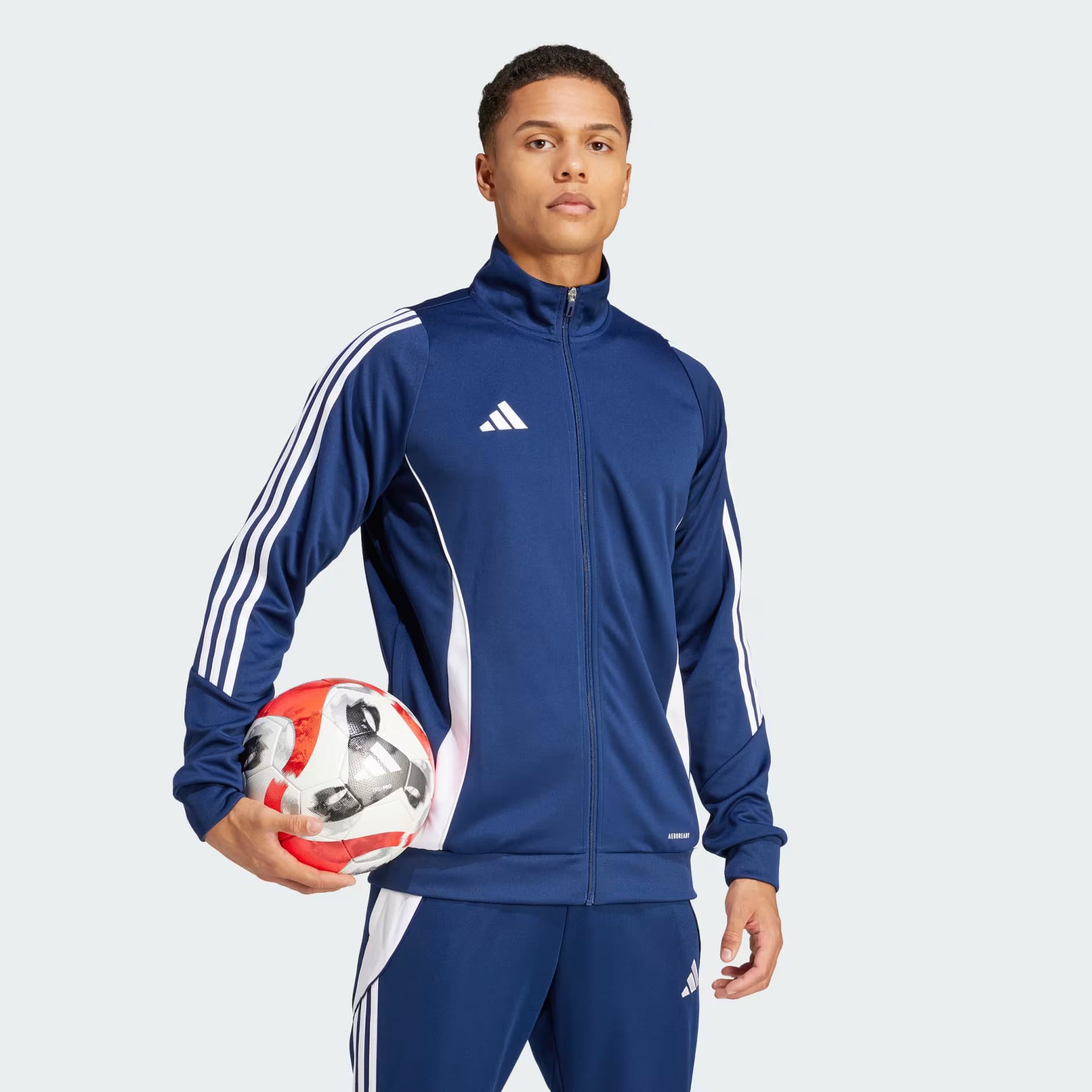 Adidas Winter Track Suit | 100% Imported | Latest Style | Unique Design in Navy Blue