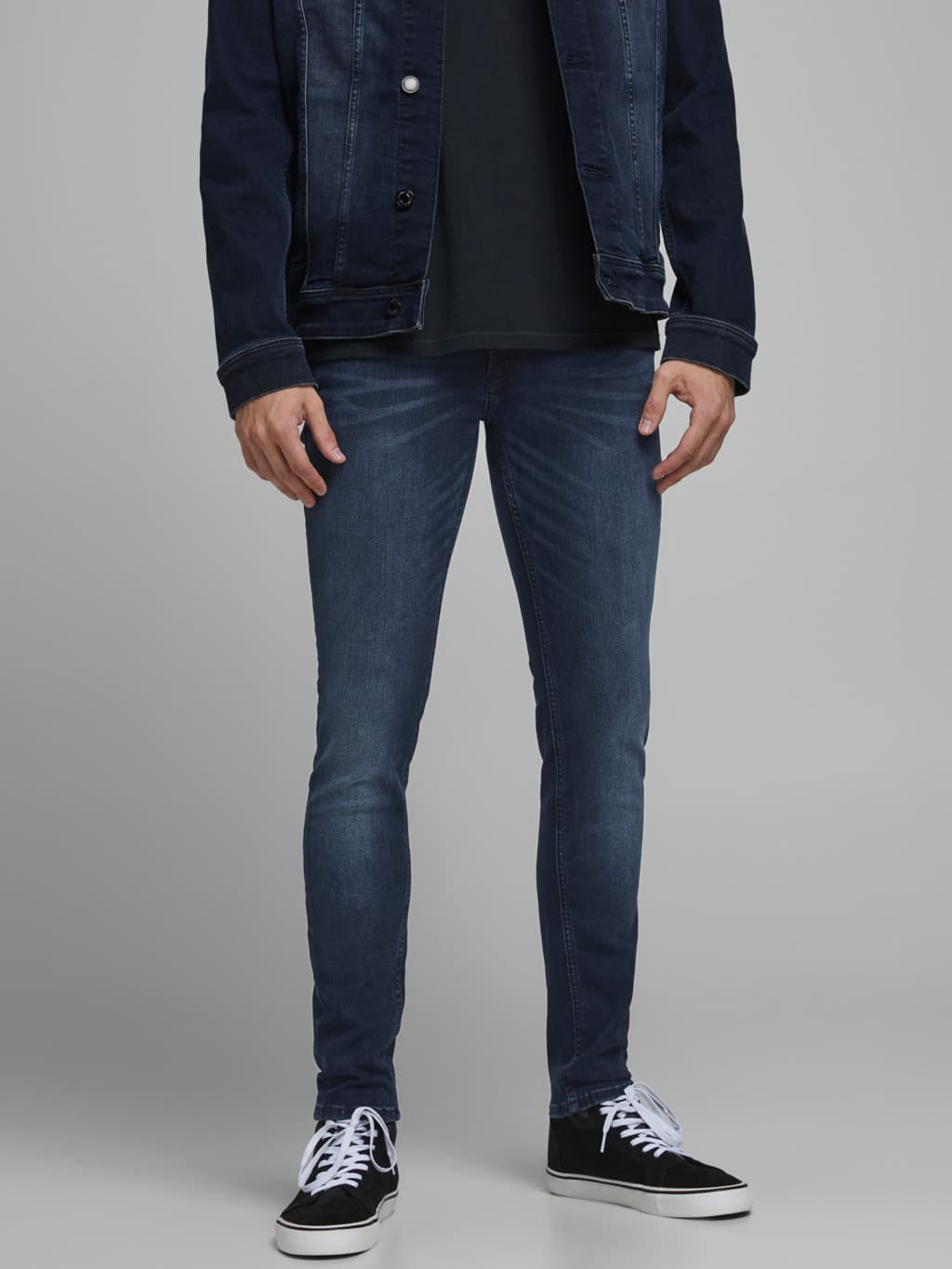 JACK & JONES | LIAM | DARK BLUE | SKIN FIT | EXPORT QUALITY
