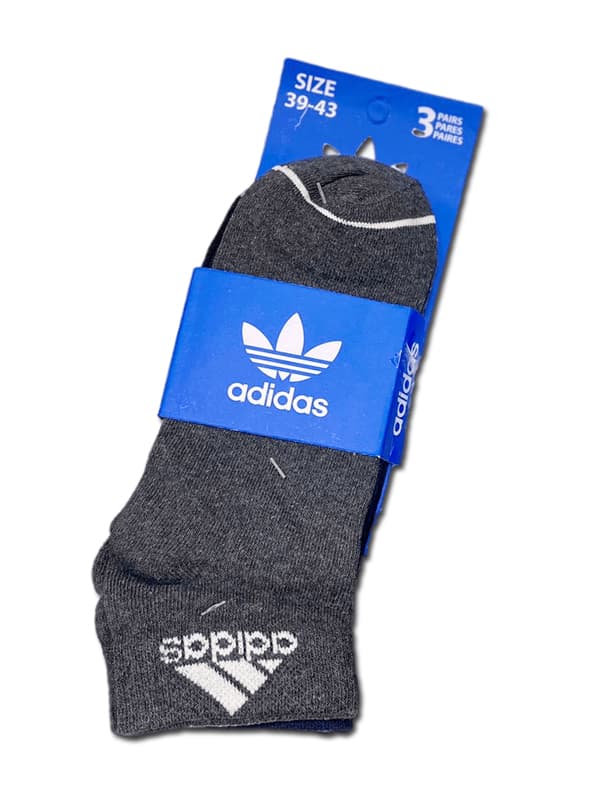 adidas | MEN'S FOTEE SOCKS | PACK OF 3 | DARK COLOURS | FREE SIZES