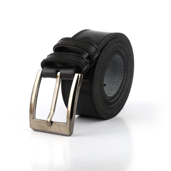 100% ORIGINAL LEATHER BELT - BLACK