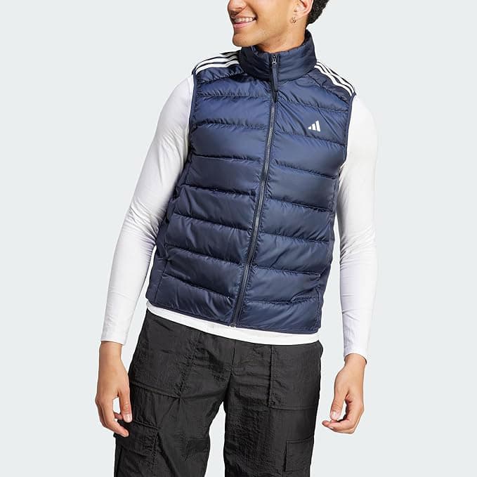 Men CORE DOWN VEST Green Outdoor Jacket | navy blue