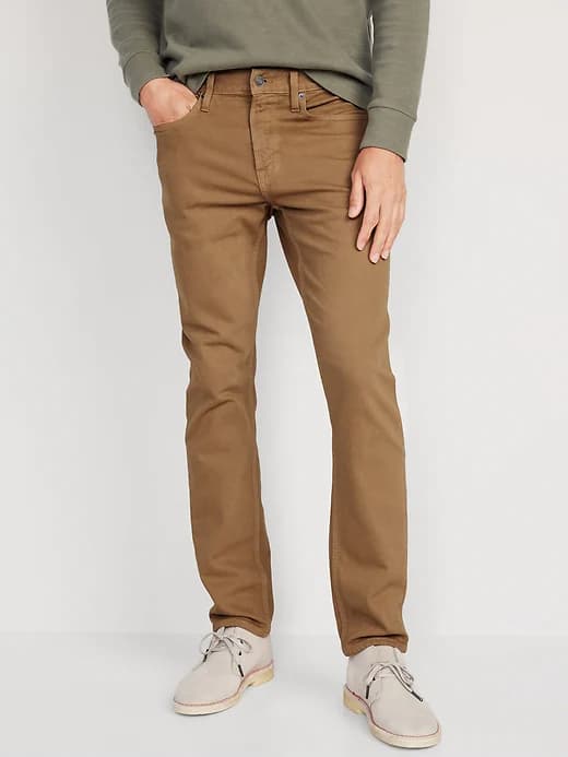 OLD NAVY | SLIM STRAIGHT | 100 % ORIGINAL | JEANS STRECHIBLE | DARK KHAKI
