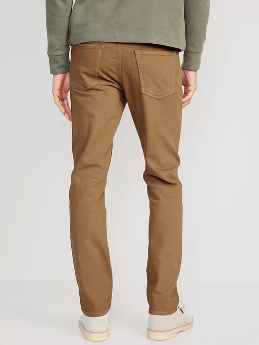 OLD NAVY | SLIM STRAIGHT | 100 % ORIGINAL | JEANS STRECHIBLE | DARK KHAKI thumbnail 2
