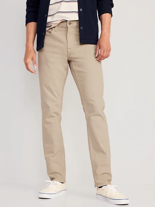 OLD NAVY | SLIM STRAIGHT | 100 % ORIGINAL | JEANS STRECHIBLE | CREEM