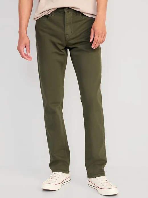 OLD NAVY | SLIM STRAIGHT | 100 % ORIGINAL | JEANS STRECHIBLE | OLIVE GREEN