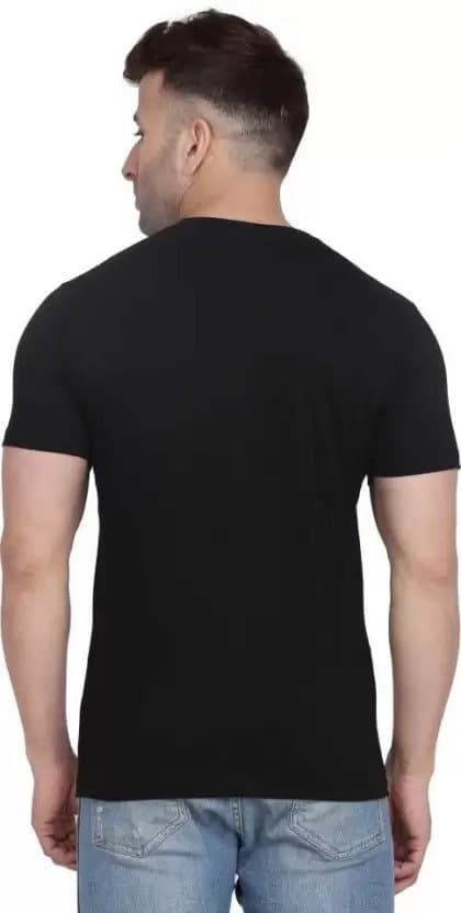MEN PLAIN JET BLACK | PC COTTON | LIGHT SHINNY BLACK | VERY SOFT & LIGHT thumbnail 3