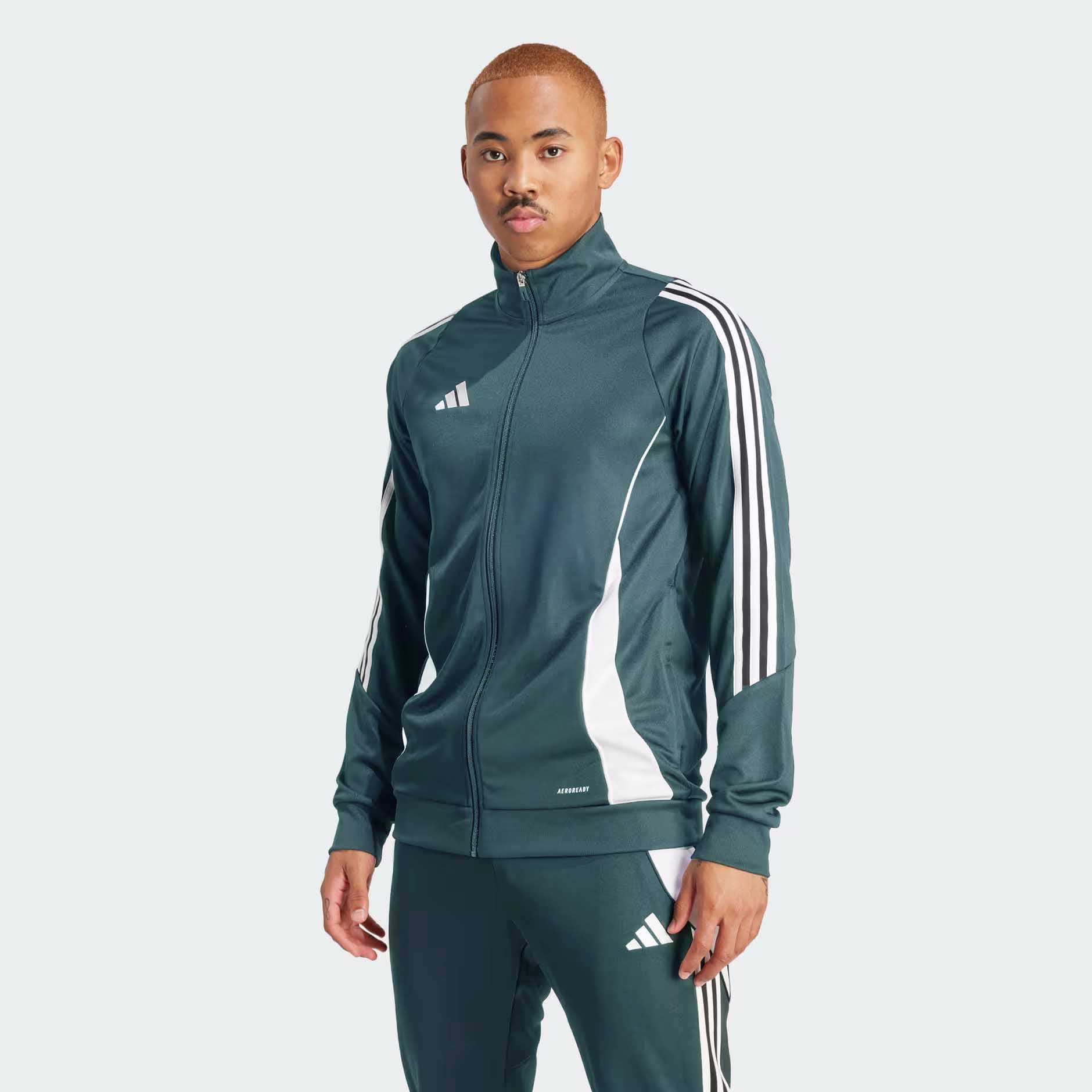Adidas | Winter Track Suit | 100% Imported | Latest Style | Unique Grey Design thumbnail 2
