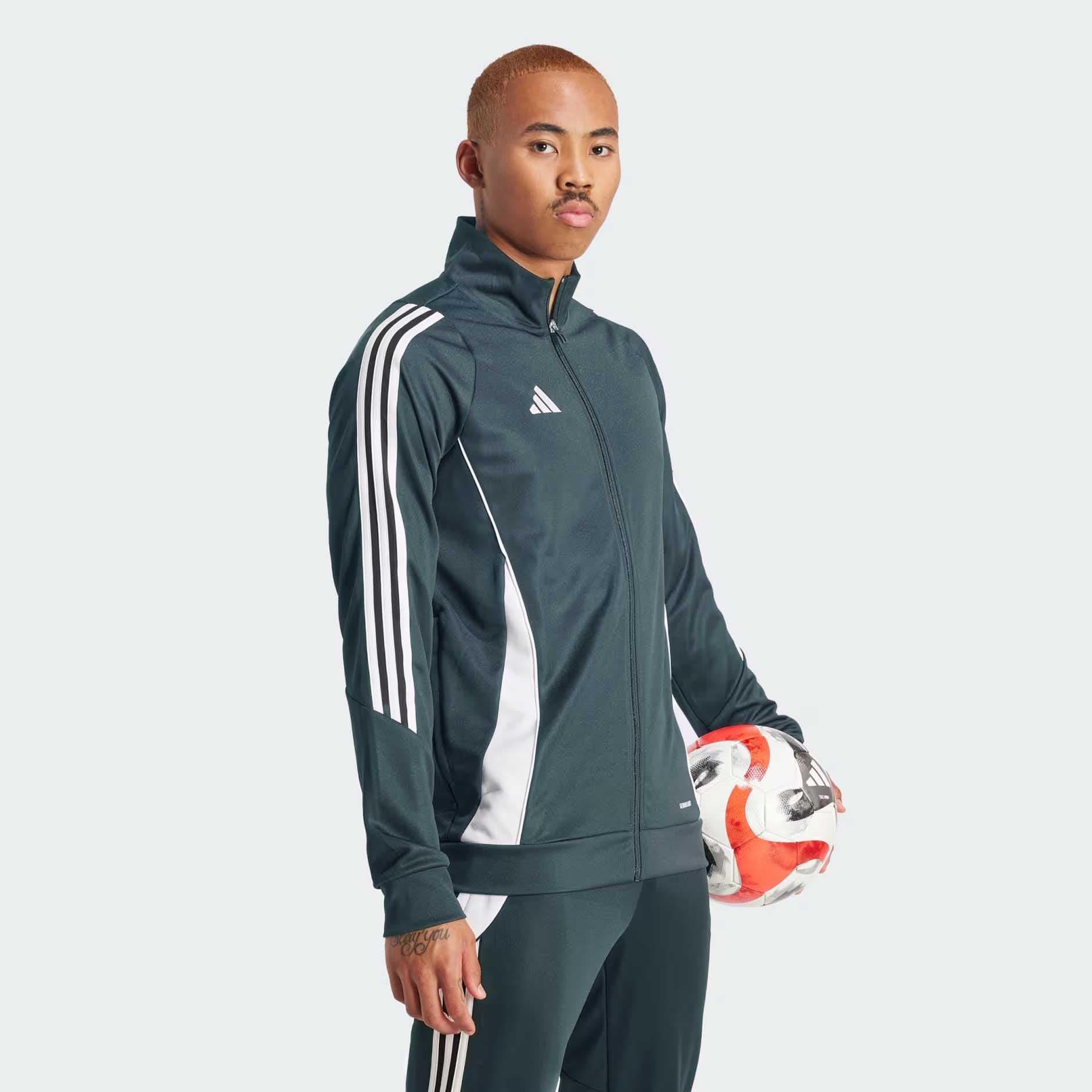 Adidas | Winter Track Suit | 100% Imported | Latest Style | Unique Grey Design thumbnail 3