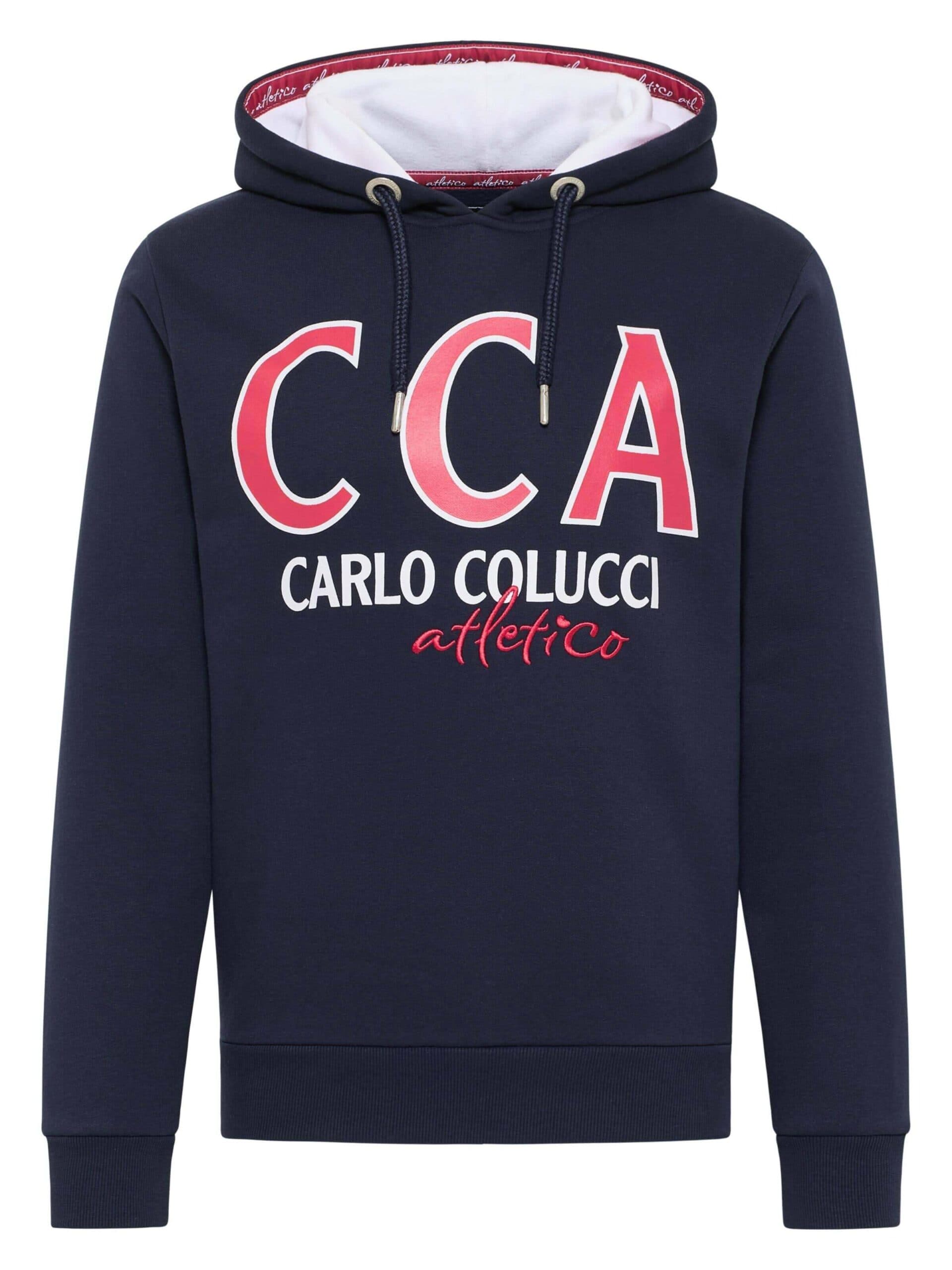 CARLO COLUCCI | MEN'S HOODIE | EXPORT QUALITY | NAVY BLUE thumbnail 3
