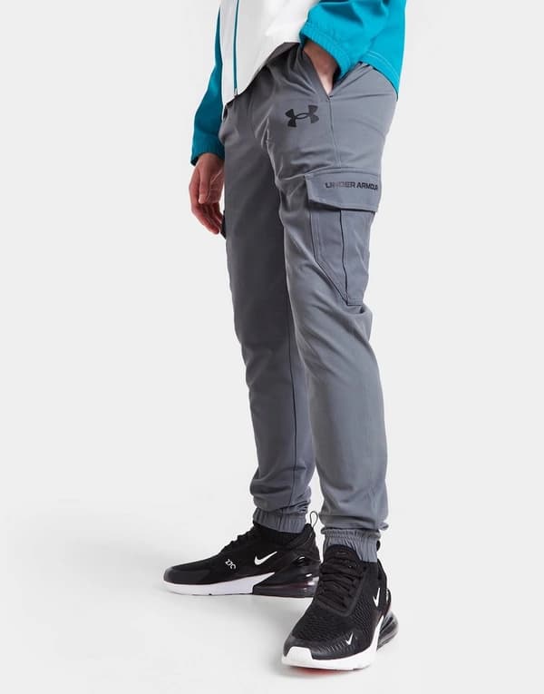 UNDER ARMOUR | WINTER FLEECE CARGO TROUSER | 5 POCKET | 100% IMPORTED | VERY COMFORTABLE STUFF |  | GREY thumbnail 2