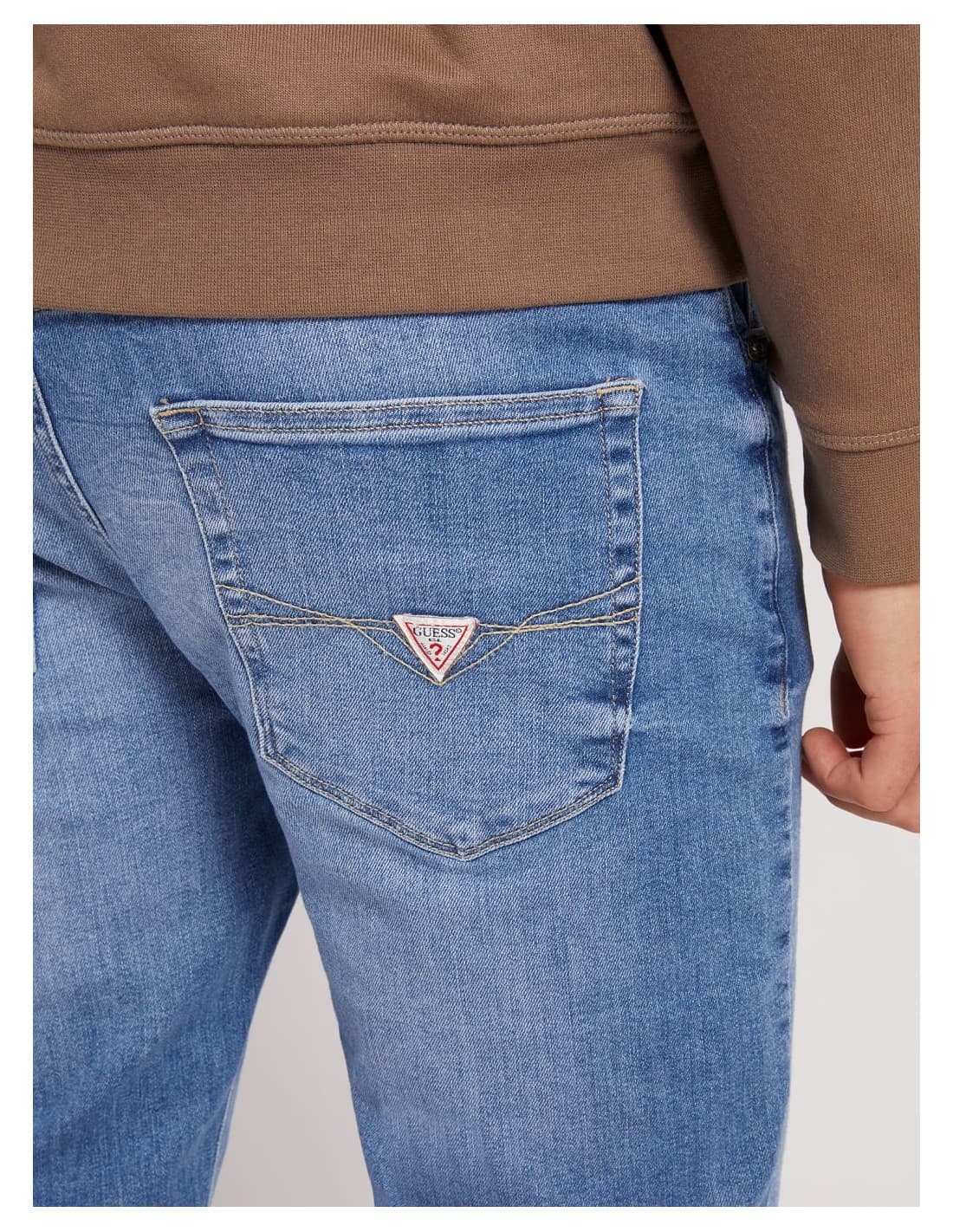 GUESS | CALIFORINIA | 100% ORIGINAL | DENIM JEANS | EXPORT QUALITY | SLIM FIT | BLUE thumbnail 2