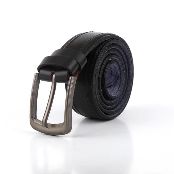 100% ORIGINAL LEATHER BELT - BLACK