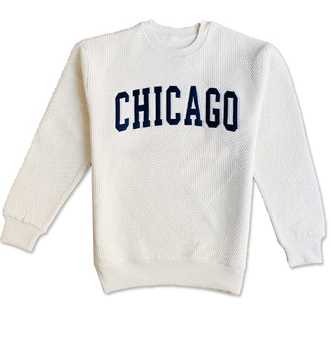 New York Popular Sweatshirt | Premium Export Quality | 100% Original | Textured Fabric | Off-White