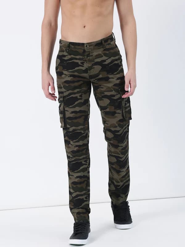 XRAY Camouflage Jeans | Premium Export Quality | Cotton Denim | Slim Fit
