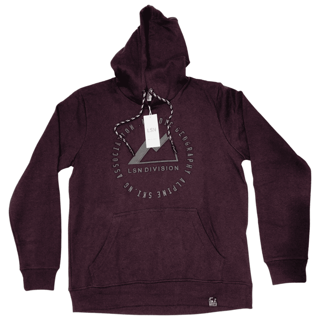 LOSAN | MEN'S HOODIE | EXPORT QUALITY | MAROON