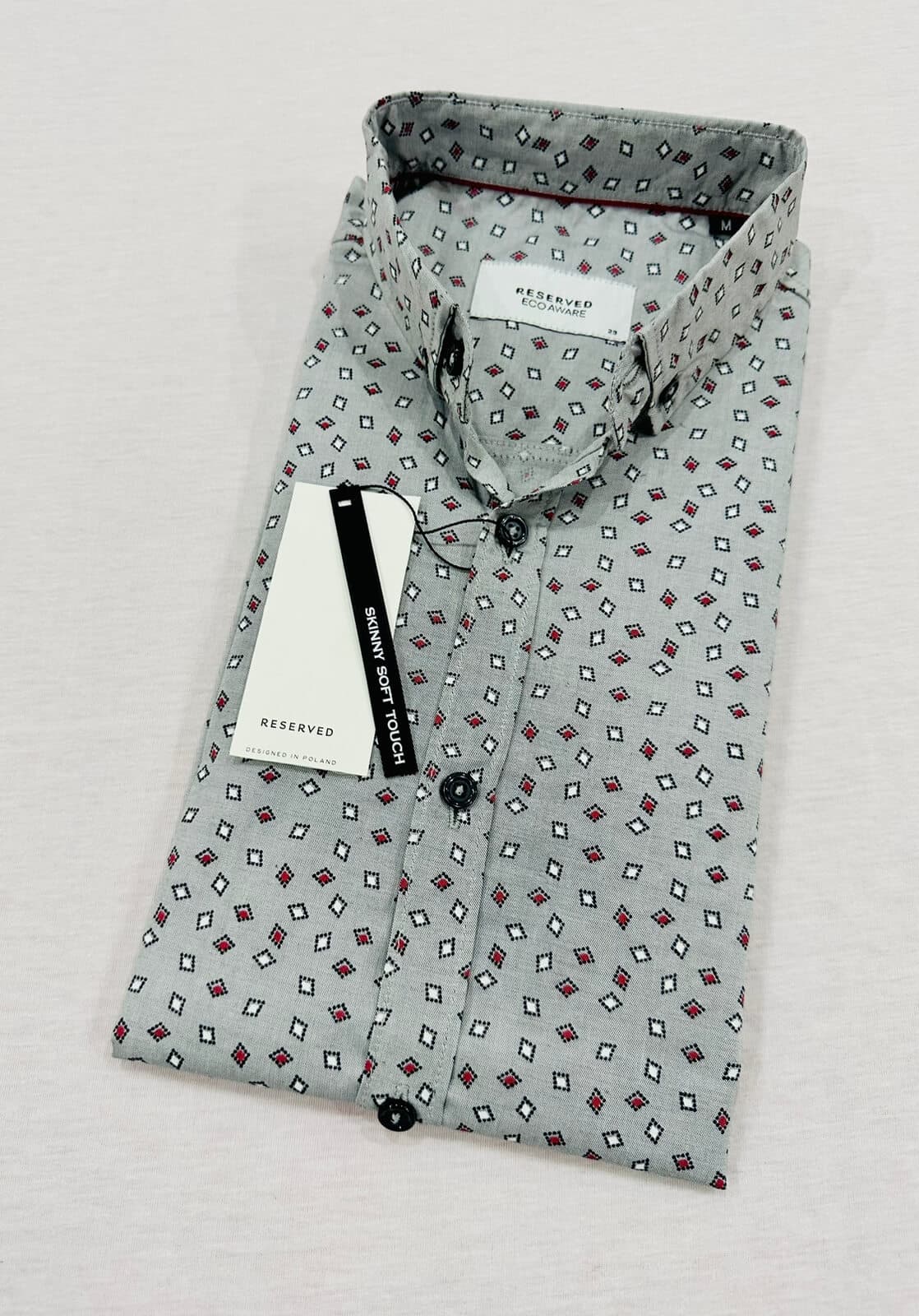 RESERVED | MENS CASUAL SHIRT | CLASSIC DOTTED | 100% THAI COTTON