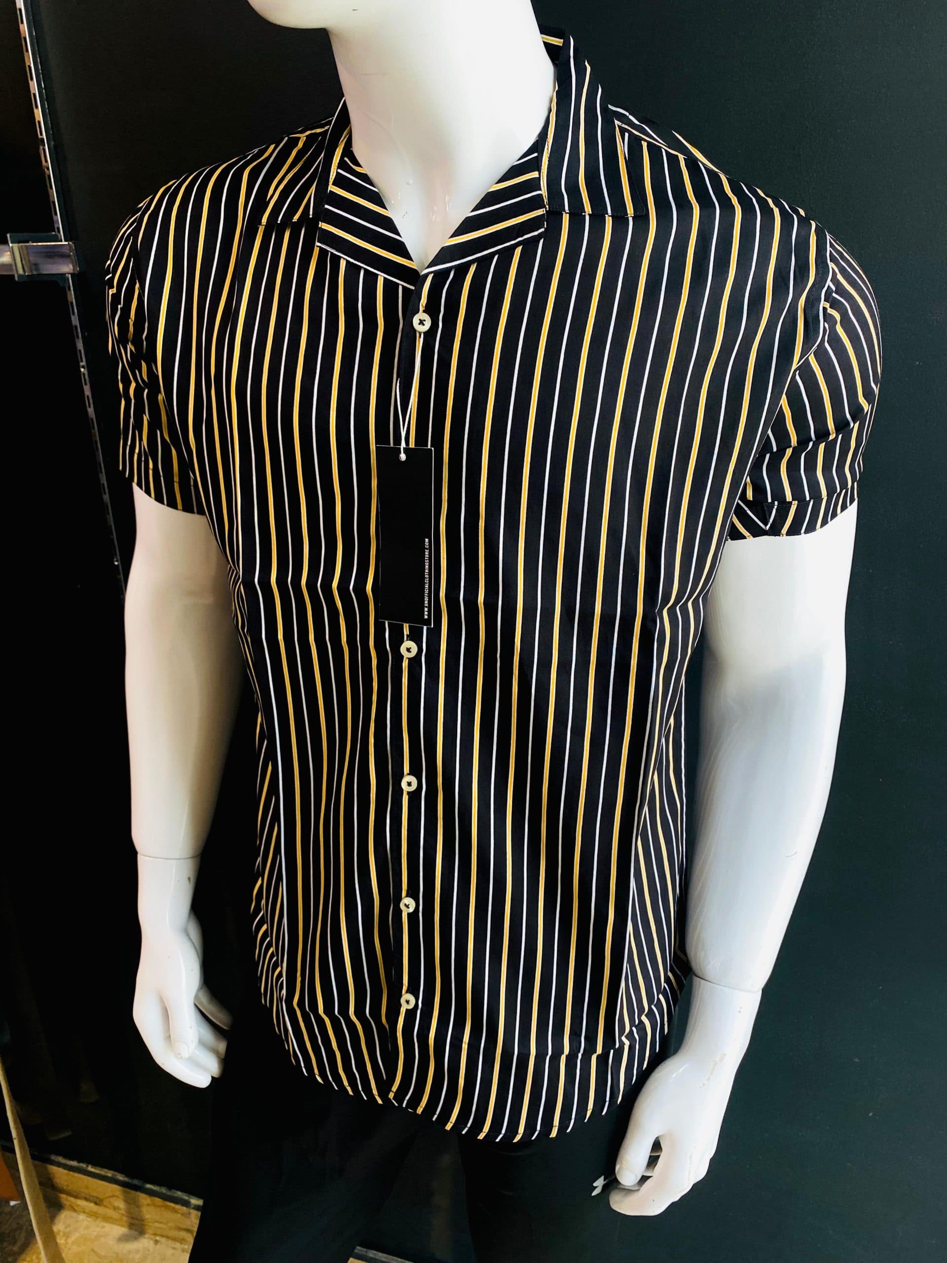 SAFARI PRINTED SHIRT | FEBRIC IMPORTED LINEN | VERY PREMIUM QUALITY | USE FOR SUMMER | YELLOW LINING