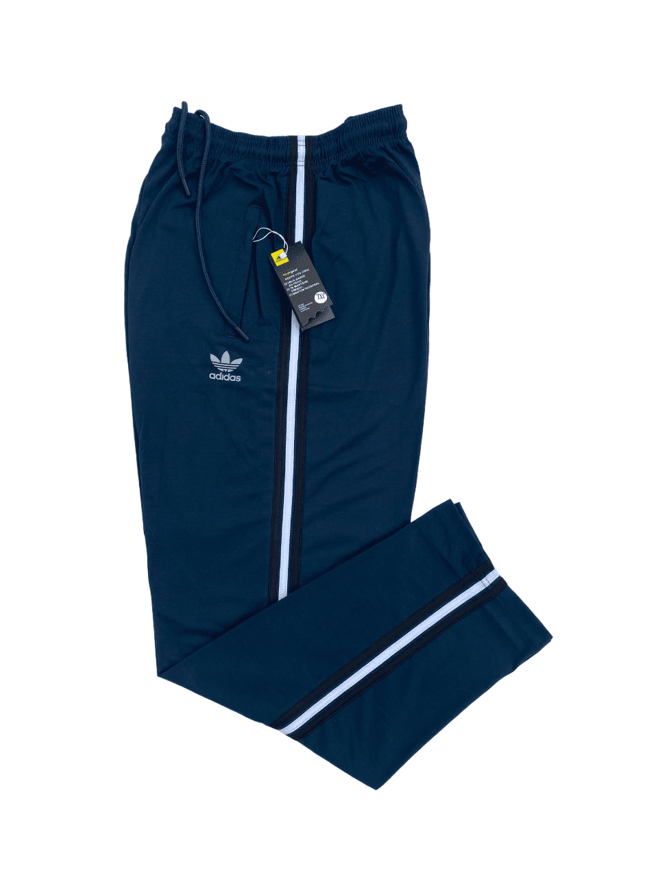 Adidas Men's Trousers | Available in Big Sizes | Soft Cotton Jersey Fabric | Regular Fit | Green