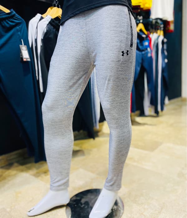 ADIDAS | 100% IMPORTED | MADE IN THAILAND | DRY FIT TROUSER | POWER STRACH | SKINNY SLIM | HYDER GREY