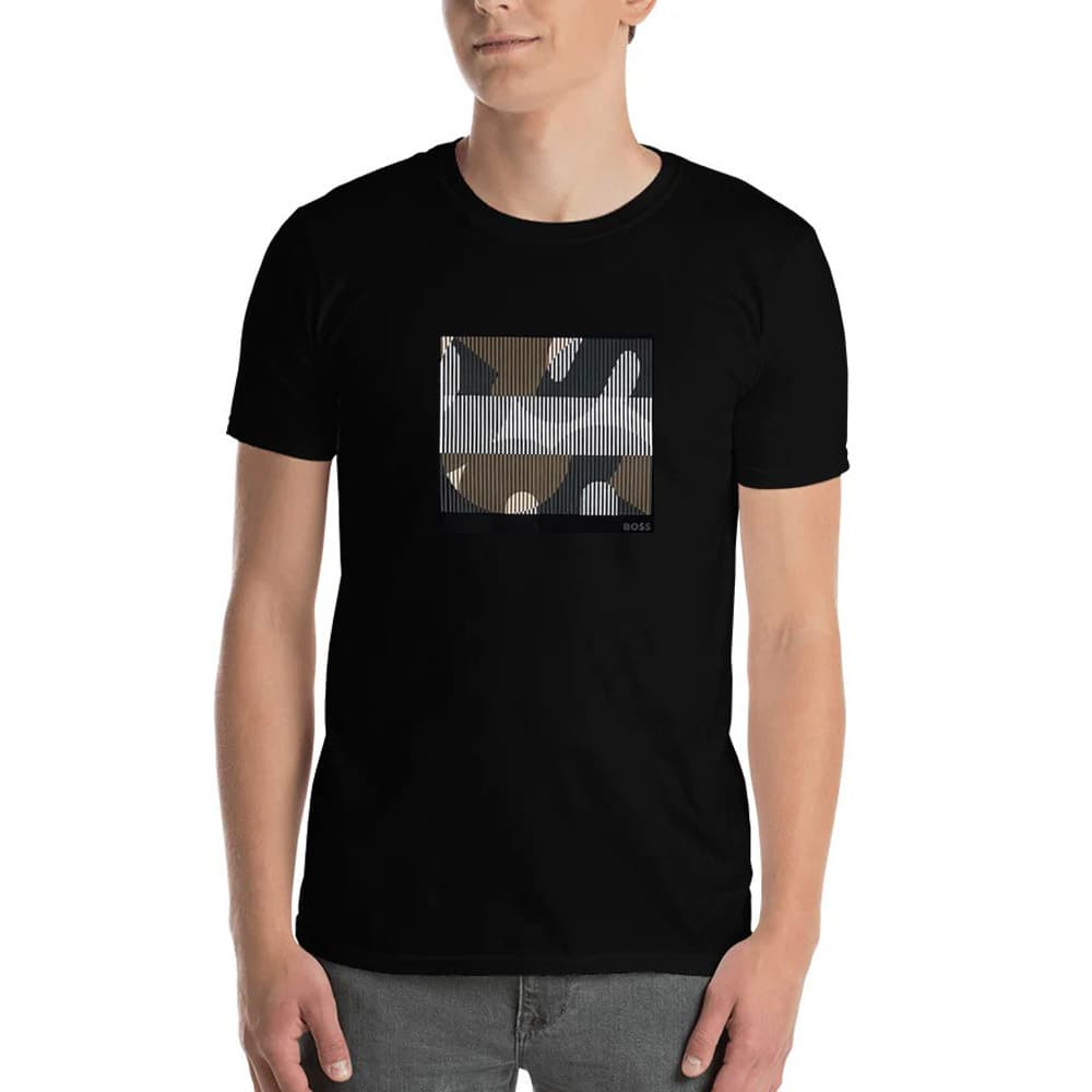 boss | men t shirt | made in Bangladesh | 100% imported | DTF print quality | black