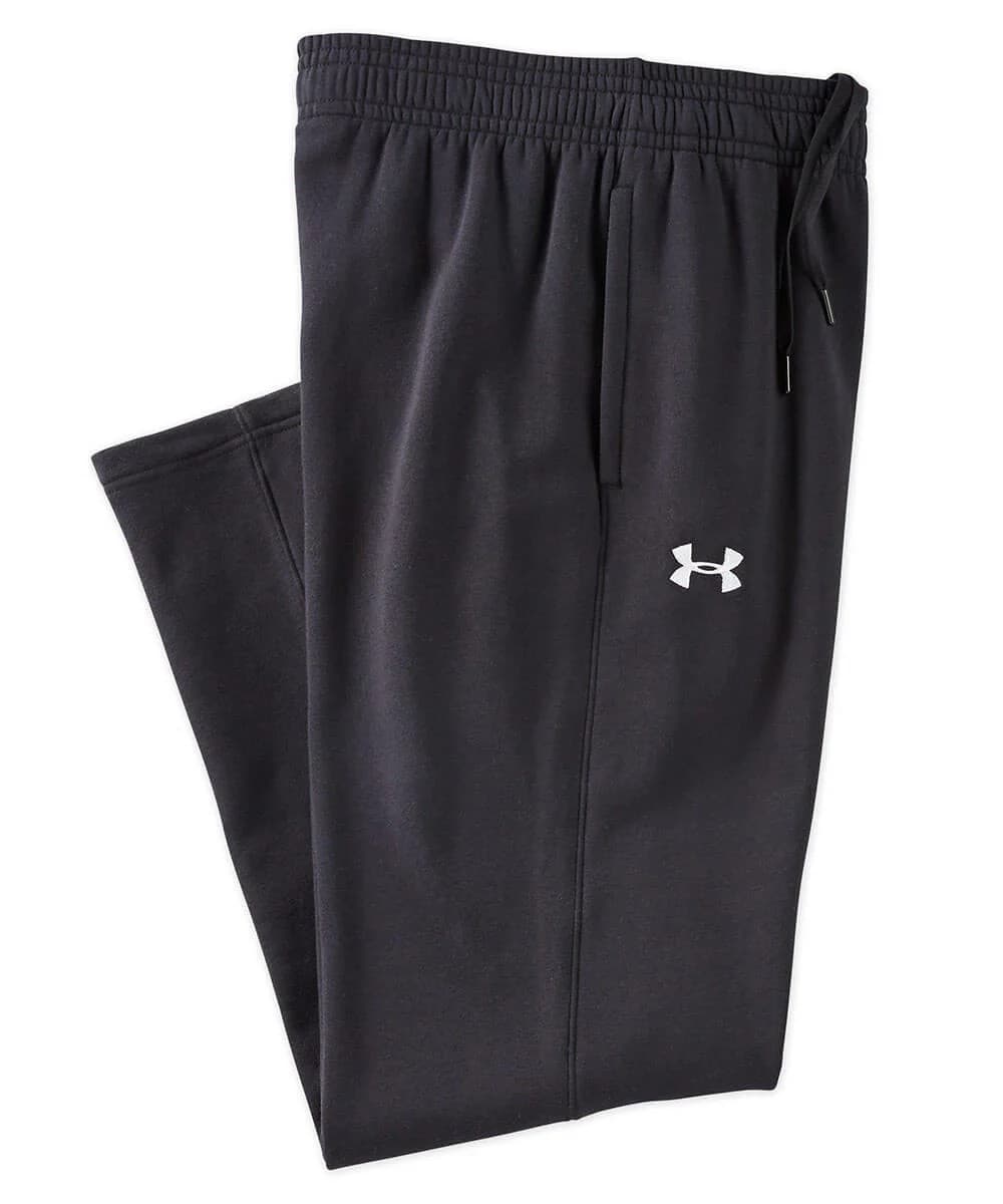 Under Armour Trousers Soft Cotton Jersey Regular Fit Black