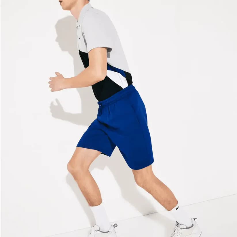 men branded short | crocodile logo | imported quality | blue