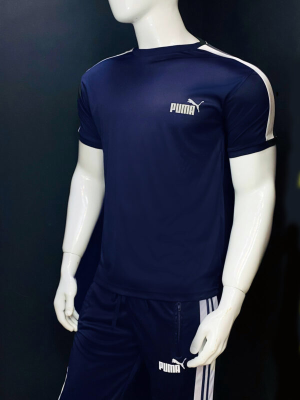 PUMA | 100% IMPORTED TRACK SUIT | PREMIUM DRY FIT | FOR SUMMER | NAVY BLUE