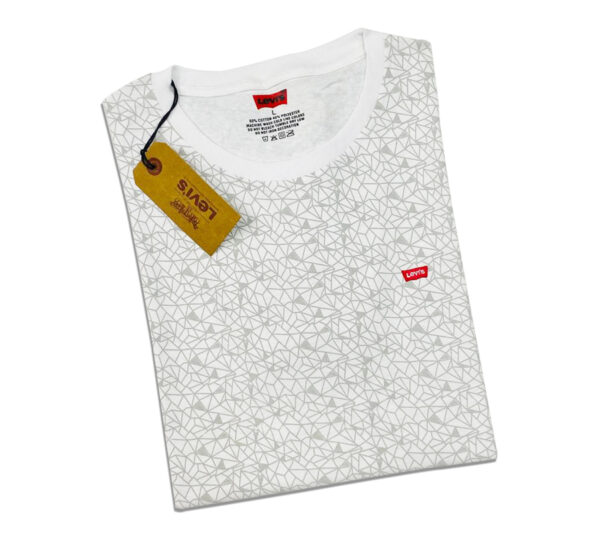 LEVIS | 100% IMPORTED QUALITY | SELF STANDARD PRINTED | LOGO ON FRONT | WHITE
