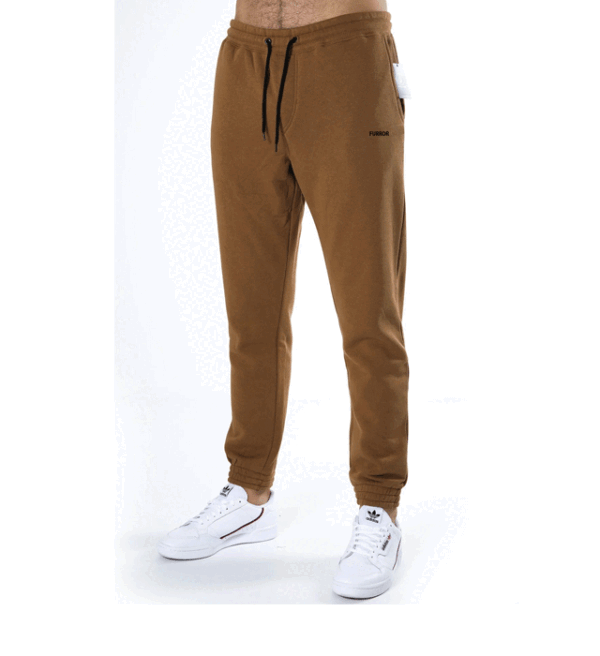 Men's Branded Trouser | EXPORT QUALITY | SLIM FIT | COTTON TERRY | BOTTOM RIB | CHOCOLATE BROWN