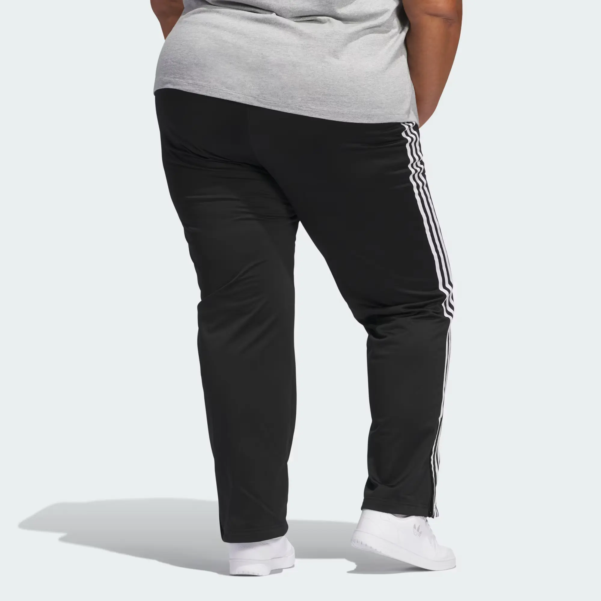 Adicolor_Classics_Firebird_Track_Pants_Plus_Size_Black_JE6234_23_hover_model ADIDAS | MEN’S TROUSER  | BIG SIZES | 100% ORIGINAL | MADE IN THAILAND | REGULAR SLIM | DRY FIT | BLACK - Image 2