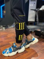 ADDIDAS | MADE IN THAILAND | DRY FIT TROUSER | 100% IMPORTED | SKINNY SLIM | JET BLACK - Image 3