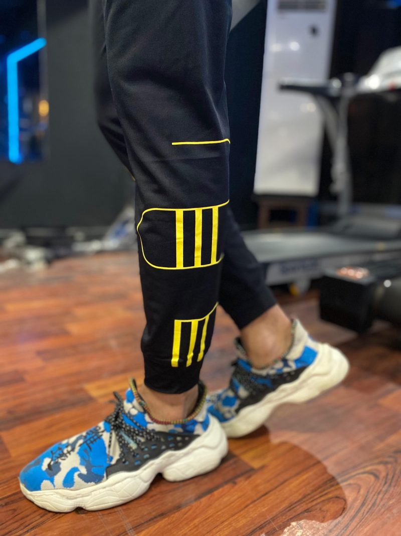 ADDIDAS | MADE IN THAILAND | DRY FIT TROUSER | 100% IMPORTED | SKINNY SLIM | JET BLACK - Image 3