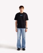 snazz | drop shoulder t shirt | 100% original | exclusive quality with high gsm stuff | black