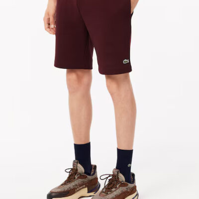 men branded short | crocodile logo | imported quality | maroon