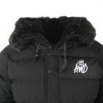 King will dream men ice jacket | button style | black - Image 2