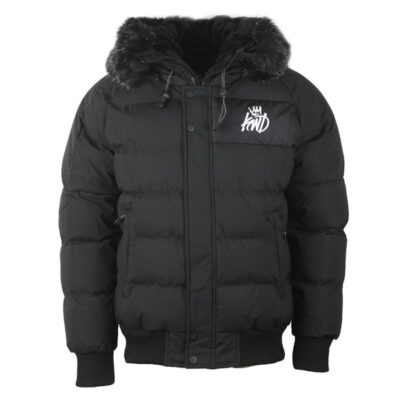 King will dream men ice jacket | button style | black