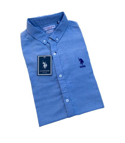 Buy Polo Shirt Online in Pakistan | Mens Shirt | Full Sleeves | LIGHT BLUE